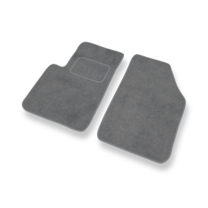 Alfombrillas de Velour adecuadas para Dodge Journey Crossover (2008-2020) - alfombras para coche - Premium color gris