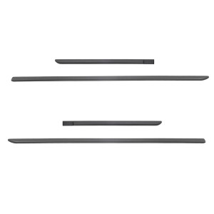 Protectores laterales negros para el coche Nissan X-Trail SUV (2008-2013)
