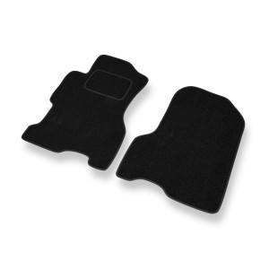 Alfombrillas de fieltro adecuadas para Honda Civic VII Coupé, Hatchback, Berlina (2001-2005) 5 puertas - alfombras para coche - color negro