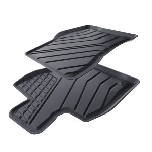 Alfombrillas de TPE adecuadas para Volkswagen Caddy V Furgoneta (11.2020-....) - alfombras para coche