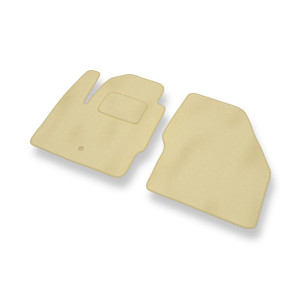 Alfombrillas de Velour adecuadas para Land Rover Freelander II SUV (2006-2014) - alfombras para coche - Premium color beige