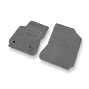 Alfombrillas de Velour adecuadas para Citroen C4 Cactus I Crossover (2014-2021) - alfombras para coche - Premium color gris