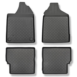 Alfombrillas de TPE adecuadas para Aixam Minauto Cross Hatchback (2010-2016) - alfombras para coche