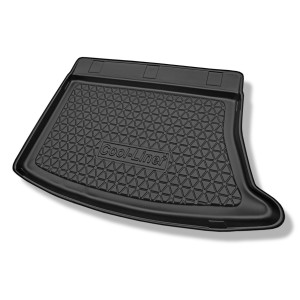 Alfombra para maletero adecuada para Hyundai i30 I Hatchback (07.2007-01.2012) - Protector maletero - Alfombrilla maletero antideslizante - con rueda
