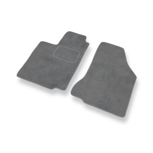 Alfombrillas de Velour adecuadas para SEAT Cordoba I 6K Berlina, SX, Vario (1993-2002) - alfombras para coche - Premium color gris