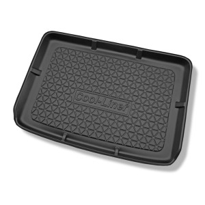 Alfombra para maletero adecuada para Skoda Yeti SUV (06.2009-11.2017) - Protector maletero - Alfombrilla maletero antideslizante - parte superior mal