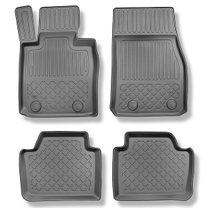 Alfombrillas de TPE adecuadas para BMW 4 F36 Gran Coupé (07.2014-10.2021) - sin X-drive - alfombras para coche