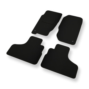 Alfombrillas de fieltro adecuadas para Jeep Liberty SUV (2001-2007) - alfombras para coche - color negro