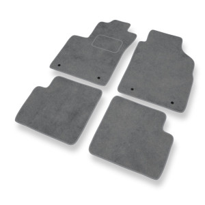Alfombrillas de Velour adecuadas para Fiat 500 Hatchback (2012-....) - alfombras para coche