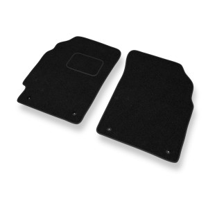 Alfombrillas de fieltro adecuadas para Chevrolet Spark II M300 Hatchback (2010-2015) - alfombras para coche - color negro
