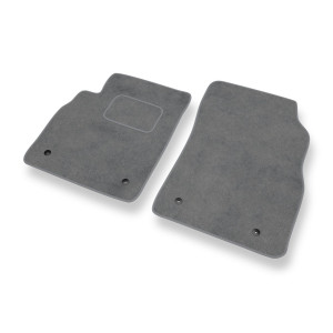 Alfombrillas de Velour adecuadas para Chevrolet Cruze Hatchback, Familiar, Berlina (2008-2016) - alfombras para coche - Premium color gris