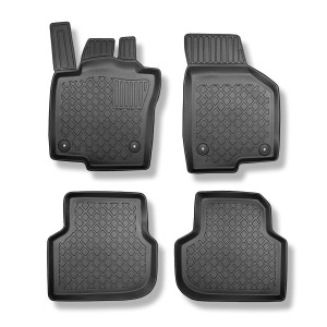 Alfombrillas de TPE adecuadas para Volkswagen Jetta Berlina (01.2011-2018) - alfombras para coche