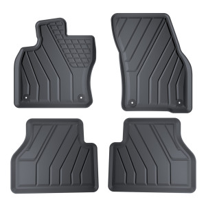 Alfombrillas de TPE adecuadas para Volkswagen Caddy V Furgoneta (11.2020-....) - alfombras para coche