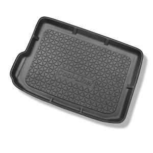 Alfombra para maletero adecuada para Opel Astra J Hatchback (10.2009-10.2015) - Protector maletero - Alfombrilla maletero antideslizante - parte supe
