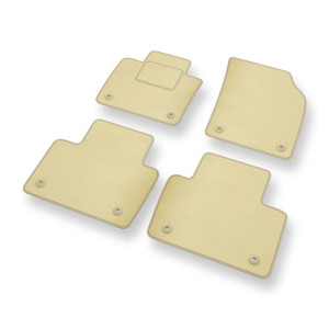 Alfombrillas de Velour adecuadas para Volvo XC90 II SUV (2015-....) - alfombras para coche