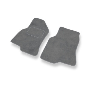Alfombrillas de Velour adecuadas para Chevrolet Captiva I SUV (2006-2011) - alfombras para coche - Premium color gris