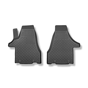 Alfombrillas de TPE adecuadas para Volkswagen Caravelle T5, T6, T6.1 Furgoneta (2003-2024) - distancia entre ejes corta o larga - alfombras para coch