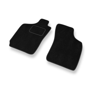 Alfombrillas de Velour adecuadas para Fiat Palio Hatchback, Weekend (1996-2004) - alfombras para coche - Premium color negro