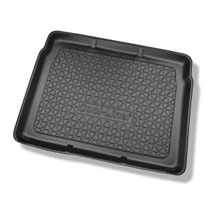 Alfombra para maletero adecuada para Opel Astra J GTC Coupé (10.2011-04.2018) - Protector maletero - Alfombrilla maletero antideslizante - parte infe
