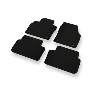 Alfombrillas de fieltro adecuadas para Volkswagen Polo VI Hatchback (2017-....) - alfombras para coche