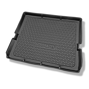 Alfombra para maletero adecuada para Ford S-Max I Monovolumen (05.2006-08.2015) - Protector maletero - Alfombrilla maletero antideslizante - 7 plazas