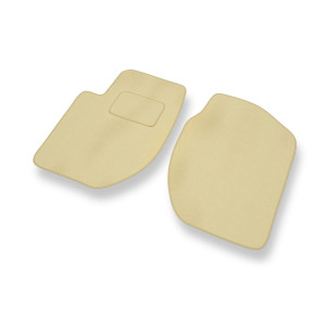 Alfombrillas de Velour adecuadas para Land Rover Freelander I SUV (1998-2006) - alfombras para coche - Premium color beige