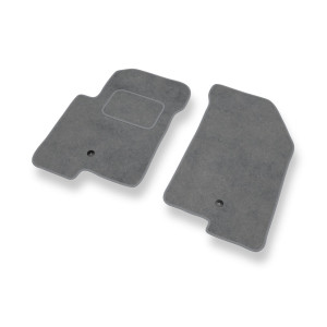 Alfombrillas de Velour adecuadas para Dodge Caliber Hatchback (2007-2011) - alfombras para coche - Premium color gris