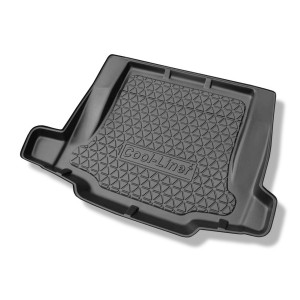 Alfombra para maletero adecuada para BMW 1 E87 Hatchback (09.2004-2011) - Protector maletero - Alfombrilla maletero antideslizante - con compartiment