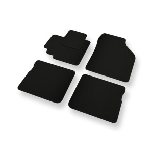 Alfombrillas de fieltro adecuadas para Suzuki Celerio Hatchback (2015-2019) - alfombras para coche - color negro