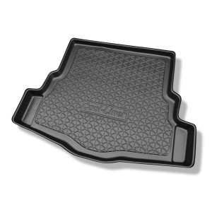 Alfombra para maletero adecuada para Alfa Romeo 159 Berlina (09.2005-2011) - Protector maletero - Alfombrilla maletero antideslizante - con rueda de