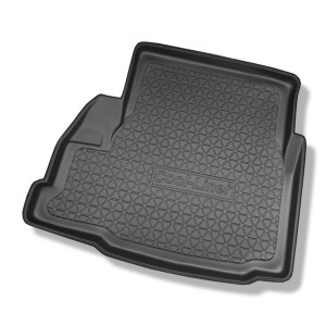 Alfombra para maletero adecuada para BMW 3 E46 Berlina (1998-02.2005) - Protector maletero - Alfombrilla maletero antideslizante - con compartimento