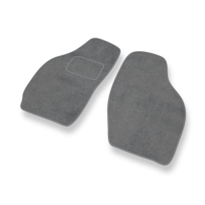 Alfombrillas de Velour adecuadas para Daewoo Tico Hatchback (1991-2001) - alfombras para coche - Premium color gris