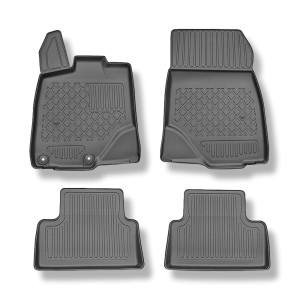 Alfombrillas de TPE adecuadas para Peugeot 3008 III Hybrid (mild hybrid) SUV (04.2024-....) - alfombras para coche
