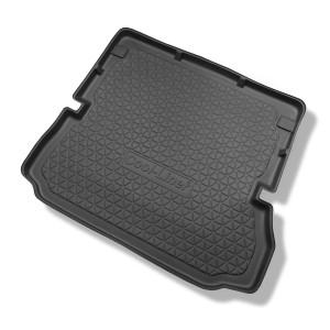Alfombra para maletero adecuada para Renault Grand Scenic III Monovolumen (04.2009-11.2016) - Protector maletero - Alfombrilla maletero antideslizant