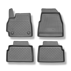 Alfombrillas de TPE adecuadas para Omoda 5 Crossover (04.2024-....) - no para la versión eléctrica y híbrida - alfombras para coche