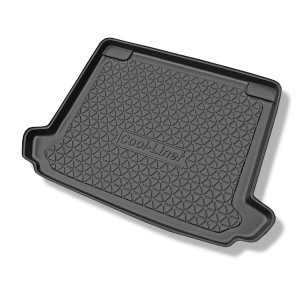 Alfombra para maletero adecuada para Renault Clio III Sport Tourer (01.2008-02.2013) - Protector maletero - Alfombrilla maletero antideslizante - par