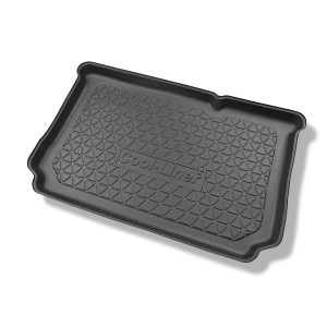 Alfombra para maletero adecuada para Ford Fiesta VIII Hatchback (07.2017-2023) - Protector maletero - Alfombrilla maletero antideslizante - parte inf