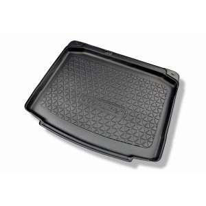 Alfombra para maletero adecuada para Skoda Karoq SUV (11.2017-....) - Protector maletero - Alfombrilla maletero antideslizante - maletero inferior; c