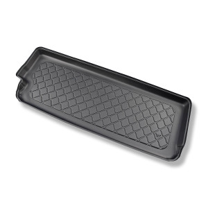 Alfombra para maletero adecuada para Tesla Model X SUV (10.2016-12.2020) - Protector maletero - Alfombrilla maletero antideslizante - 6/7 plazas; par