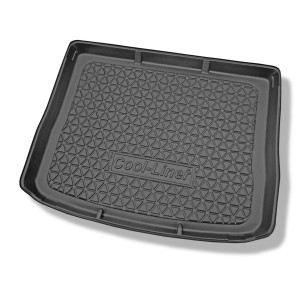 Alfombra para maletero adecuada para Volkswagen Tiguan I SUV (07.2007-04.2016) - Protector maletero - Alfombrilla maletero antideslizante - parte sup
