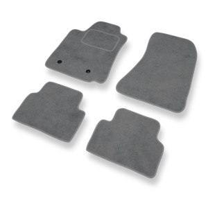 Alfombrillas de Velour adecuadas para Alfa Romeo 159 I Berlina, Sportwagon (2005-2011) - alfombras para coche - Premium color gris