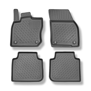 Alfombrillas de TPE adecuadas para Volkswagen Tayron SUV (03.2025-....) - sin la tercera fila - alfombras para coche