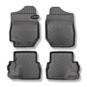 Alfombrillas de TPE adecuadas para Suzuki Jimny II GJ SUV (10.2018-....) - con transmisión manual - alfombras para coche