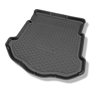 Alfombra para maletero adecuada para Ford Mondeo IV Hatchback (09.2007-12.2014) - Protector maletero - Alfombrilla maletero antideslizante - con rued