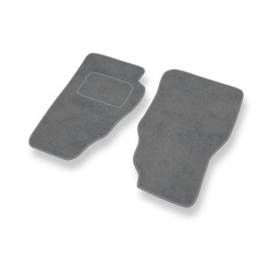 Alfombrillas de Velour adecuadas para Dodge Nitro SUV (2007-2011) - alfombras para coche - Premium color gris
