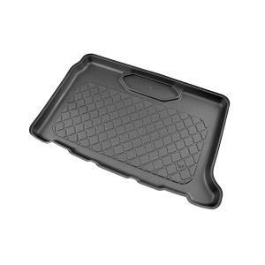 Alfombra para maletero adecuada para DS 3 Crossback SUV (04.2019-....) - Protector maletero - Alfombrilla maletero antideslizante - con altavoz (subw
