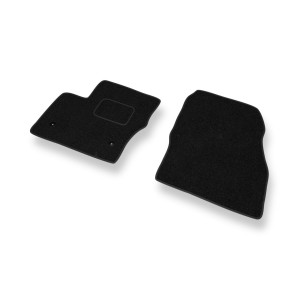 Alfombrillas de fieltro adecuadas para Ford Transit Connect Furgoneta (2014-2023) 5-plazas - alfombras para coche - color negro