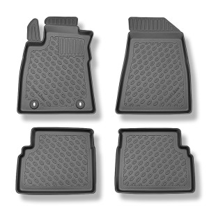 Alfombrillas de TPE adecuadas para MG ZS SUV (06.2022-08.2024) - no para la versión eléctrica - alfombras para coche