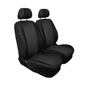 Fundas de asientos hechas a medida para Peugeot Bipper Furgoneta (2007-2017) solo asientos delanteros - dos individuales - R1