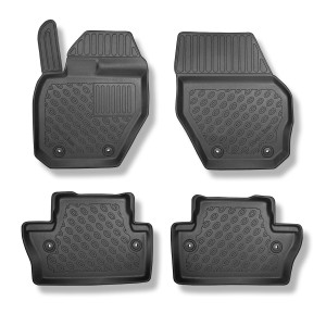 Alfombrillas de TPE adecuadas para Volvo V60 I Familiar (10.2010-01.2018) - también Cross Country - alfombras para coche